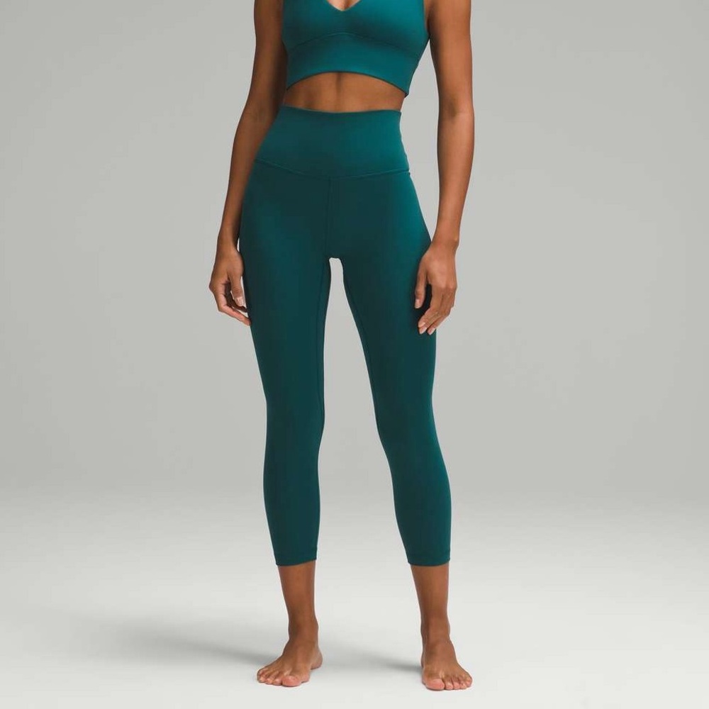 NWT | LULULEMON | Align HR Crop 23” Leggings - Storm Teal